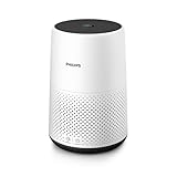 Philips Series 800 Luftreiniger – entfernt Pollen, Staub, Viren und Allergene* in Räumen mit bis zu 49 m², 3 Geschwindigkeitsstufen, Sleep-Modus, Ersatzfilter: FY0900 (AC0820/10)