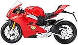 Bburago B18-51080 1:18 Ducati Panigale V4, Schwarz, 17 x 7 x 10.8 cm 90 Grams