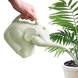 Gießkanne, Elefantenform, kleine Gießkanne – niedliche Tier-Bewässerung, Pflanzenbewässerung mit Sprühreinigung, Staubentfernung