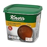 Knorr klare Rindsuppe mit Suppengrün (Rinderbrühe nach bewährter Rezeptur) 1er Pack (1 x 0,88 kg)