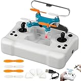 All-Ages Mini Drone with Easy Stunt Flights & 360° Tricks, All-Ages Mini Drohne für Kinder, RC Drone mit Höhenhalt, Quadrocopter für Kinder und Anfänger (#B)