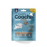 Coachi Natürliche Leckerlis fürs Welpentraining - Gesunde, Getreidefreie und Hypoallergene Leckerlis für Welpen. Weich und einfach teilbar. Der gesunde Snack für Welpen (Huhn, 100g)