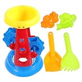 HAPINARY 5 Stück Teiliges Strandspielzeug Set mit Sand-Eimer Schaufel Sanduhr für Leichte und Sichere Abs-strandspielzeuge für Outdoor-Spiel Am Strand und Sandkasten