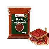 1000 g Premium Süße Rote Paprikaflocken/Türkische Tatlı Kırmızı Pul Biber, Spezialanfertigung aus der UNESCO-Gastronomiestadt Gaziantep – 100% Natürlich, Ohne Zusatzstoffe & Voll im Aroma