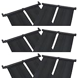 Bulliing Solar-Panel für Poolheizung Solarmatte Pool Solar Poolheizung Solarheizung Pool 6 STK. 80x310 cm