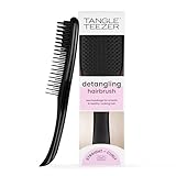 Tangle Teezer Ultimate Detangler Midnight Black - Haarbürste für nasses und trockenes Haar, ergonomischer Griff, schmerzfreies Entknoten, ideal für Conditioner-Verteilung, umweltfreundlich