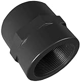 Klebe Fitting aus Kunststoff PP PE PVC U - Übergang auf Rohr-Innengewinde für Rohr Außendurchmesser 32mm auf 1' Rohr Zoll Innengewinde IG
