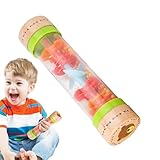Regenstiftinstrument, Regenstick -Shakerspielzeug - Spinnerröhre Rassel,Sensorisches musikalisches Beruhigungs -Soundspielzeug für Kleinkind -Babykinder Lernen Spielen Klassenzimmer im Vorschule