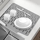 Silikon-Abtropfmatte, auslaufsicher, Silikon