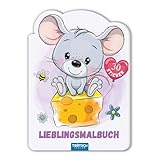 Trötsch Malbuch Lieblingsmalbuch: Malbuch Beschäftigungsbuch Ausmalbuch Stickerbuch (Ab 3 Jahren)