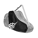 VICASKY Eislaufbeutel Rollschuhrucksack Dreieckstasche Schlittschuhtasche für Schlittschuhe Inline Skates Aufbewahrung für Sportgeräte und Bälle