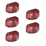KAUF DEIN STEAK 5x Dry Aged Rinderfilet (am Knochen gereift) inkl. Steakpfeffer, 1 kg Fleischgenuss, perfekte Steaks grillen, Grillfleisch