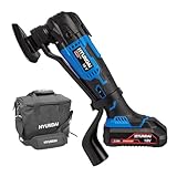 HYUNDAI Akku Multifunktionswerkzeug CMT1801LI, Multitool, Oszillationssäge, Vibrationssäge mit div. Sägeblätter, Schleifpapiere, Schaber, Staubabsaugung (SET mit 1 x Akku, Ladegerät, Tasche)