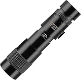 10-300X HD 10000 Meter Monokular-Teleskop mit Professionelles Human 500 Smartphone-Halter Stativ