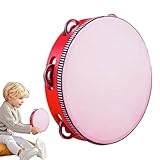 Tambourine - Tambourine für Erwachsene | Radiant Kinder der Completto Completto Complità, Zeichen der Heiligen Erde, Professionelle Trommourine von 20 cm, Musikinstrument für den Prinzen