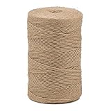 Die cordeline Roll Jute Roll 500 g Schnur Jute Ø 2 mm, ± 400 m, natur, 9, 5 x 15, 5 cm