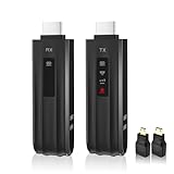 eppfun HDMI Wireless Transmitter and Receiver 1080P, Extender zum Streamen von Video und Audio vom Laptop/PC zum Monitor Projektor TV, HDMI Funkübertragung Dongle