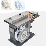 CUTANGELAR Halbautomatische Etikettiermaschine Mit Zugmechanismus, PLC-Steuerungssystem, 15-30 Etiketten/Minute, Verarbeitet Etiketten 15-30mm, Ideal Für Rechtwinklige Anwendungen