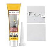 Wandreparatur Spachtelmasse | 100 Gramm Heimwerker Riss Reparatur Füllmaterial - Decken Ausbesserung Gips | Für Wohnzimmer Schlafzimmer Küche Balkon Keller Garage Und Geräteschuppen