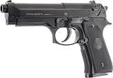 Beretta Airsoft Pistole MOD. 92 FS HME, Federdruck Waffe mit 0,5 Joule, inkl. 100 x 6 mm BB Soft-Air Kugeln, Heavy Metal Energy