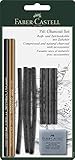 FABER-CASTELL 112996-10-teiliges PITT Charcoal Set