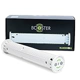 BLACKROLL® BOOSTER, vibrierende Erweiterung für jede unserer 30 cm Faszienrollen, Faszien-Massagegerät bringt durch Vibration die Muskeln in Schwingung, Massagerolle zur Schmerzlinderung