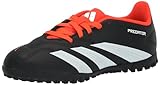 adidas Unisex 24 Club Turf Sneaker, Schwarz / Weiß / Rot, 36 EU