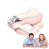 laxreheye Nagelknipser für Babys, Nagelschere | faltbar mit Lupe und LED für Babys und Erwachsene