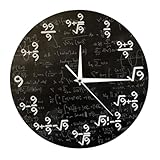 TOPBATHY Formel-wanduhr Ticken Wanduhr Outdoor-wanduhr Uhr Wandleuchte Retro Batterieuhr Modern Riesige Wanduhr Runden Digitaler Wecker Vintage -wanduhr Wanduhren Multi Black Acryl
