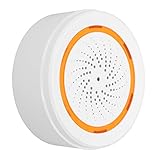 Wireless Sirene Sirene Kompakte Größe Multifunktionale 2.4GHz mit USB Kabel für Zuhause Audio und Licht Wifi