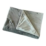 yanzisura Heizdecke, USB-beheizter Schal, elektrische Decke, leichter Heizschal für Herren, Innenbereich, Studio, Outdoor, Damen, Camping, Reisen, Auto, Zuhause, Schlafen