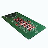 Bullets Playing Cards, Roulette Matte, Verschiedene Größen, Double 0 oder Single 0 (Single 0