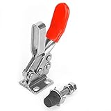 MUNEFE Kniehebelspanner, Schnellspanner, horizontaler Kniehebelspanner, geeignet für einen sicheren Halt