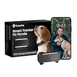 Tractive GPS Tracker Hund | 2025 Edition | Live-Ortung | Weglaufalarm | Aktivitätstracking | Gesundheitswarnungen | Bellverhalten | Empfohlen von Martin Rütter (Schwarz)