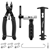 RYACO Kettennieter Fahrrad Set, Kettenzange,Fahrradketten Nieten und Kettenschloss Zange, Kettenwerkzeug Fahrrad für 6-12 Fach Fahrradkette Werkzeug, Perfekt für Rennrad,Mountainbike,Sportbike