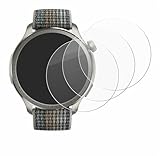 BROTECT Schutzglas für Huami Amazfit Balance (3 Stück) Schutzfolie Panzer-Folie Glas [Extrem Kratzfest 9H, Anti-Fingerprint, Ultra-Transparent]