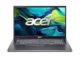 Acer Aspire 17 (A17-51M-74F2) Laptop | 17,3' FHD IPS Display | Intel Core 7 150U | 32 GB RAM | 1 TB SSD | Intel Grafik | Windows 11 | QWERTZ Tastatur | grau