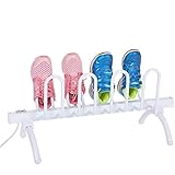 BeTlreo Schuhtrockner, tragbare multifunktionale Haushaltskonstante Temperatur Deodorierung Trocknungsschuhtrockner, Entfeuchtung Trockner, Schnelltrocknung, for alle Arten von Schuhen(4 par)