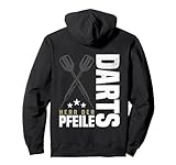 Herr Der Pfeile Dart Gadgets Dartpfeile Zubehör Dartspieler Pullover Hoodie