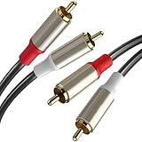 Ruarby Gold Plated Male To Male Stecker Stecker Kabeldrahtkabel Für HDTVs Verstärker Und Lautsprecher
