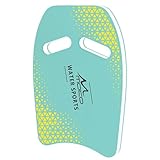 MoKo Schwimmbrett für Erwachsene, Schwimmen Kickboard Trainingsausrüstung mit Griffen Cartoon Swim Float Schwimmtrainingsausrüstung Schwimm Board, Mint Grün Bienenkorb