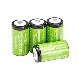 Amazon Basics NiMH-Akkus, Typ C (Babyzellen), wiederaufladbar, 5000 mAh, bis zu 1000-mal aufladbar, vorgeladen, 4 Stück