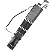 Generico Sagni Da Club - Trolley-Taschen - Hält 3-9 Stöcke Organizer Leicht Wasserdicht Faltbar Für Turnier Trolley Für Flugzeug Reisen Üben Für Jugendliche P