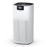 Pro Breeze Luftreiniger Hepa 13 Filter mit UV-C Lampe, Luft Ionisierer & Aktivkohlefilter, CADR 460m3 - Air Purifier mit Luftqualitätsmesser für große Räume bis 140m² - bis zu 99.95% Filterleistung