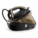 Tefal GV9820 Pro Express Vision Dampfbügelstation | Smart LED-Leuchte am Bügeleisen | leistungsstarker 9-Bar-Druck | 180 g/Min. Dampf | 750 g/Min. extra Dampfstoß | Anti-Kalk System | Schwarz/Braun