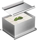 Tofu Maker/Edelstahl Hausgemachte DIY Tofu Form/Tofu Presse Käsemaschine/Küchenhelfer/Einfach zu entformen (S)