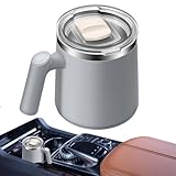 Wasserbecher mit Griff, Edelstahlflasche mit Griff, schlanker, moderner Becher, isolierter Wasserbecher, Reisewasserflasche, schlanke, moderne Tumbler-Isolierung, drei Funktionen für Reisen, Auto,