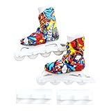 Fingerschuhe Spielzeug | Rollschuhe Spielzeug für Finger, Sneaker, Schlüsselanhänger Geschenk für Mädchen Bunte Fingerschuhe Spielzeug Trainingszubehör