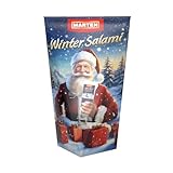 Marten Wintersalami winterliches Packungsdesign Weihnachtsmann 250g