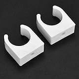 Langlebige U -förmige Rohrklemme Wasserrohr Fixe Clips mit Schrauben, 20pcs 16/20/25/32 Mm, Geeignet für Sanitärprojekte (20 mm+Schrauben 20pcs)